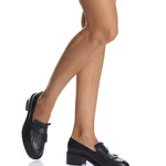 Women Casual Loafers 7898 Vitello Black