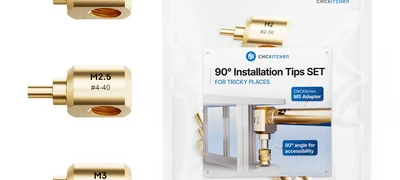 90° Installation Tip SET M2, M2.5 & M3