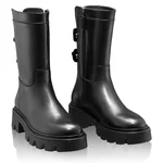 Women’s Genuine Leather Boots 8157 Vitello Black