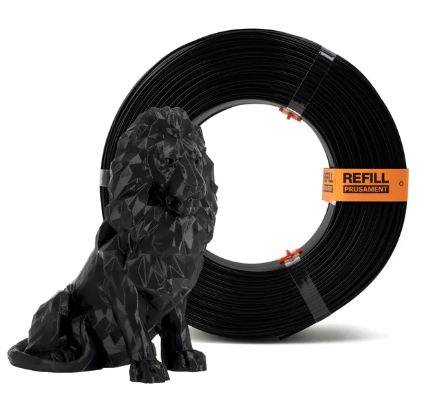 Prusament PLA Jet Black 900g Refill (NFC Compatible)