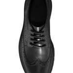 Men Leather Casual Shoes  7319 Vitello Black