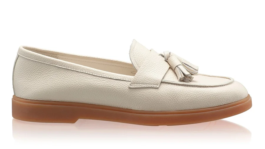 Women Casual Loafers 7517 Bottalato Panna