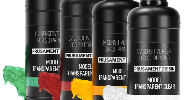 Prusament Resin Model Transparent Bundle 3+1 FREE