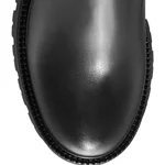 Women's Genuine Leather Ankle-Boots 8163 Vitello Black