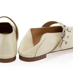 Women's Ballerinas 8458 Nappa Panna