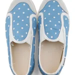 Slip-on Kid Dots Blue