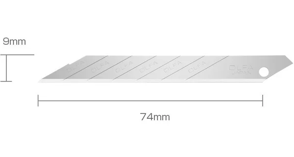 Olfa spare blades for SAC-1 (10pcs)