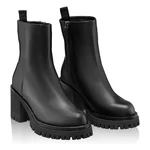 Women Leather Ankle-Boots 7814 Vitello Black