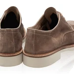 Men Suede Leather Loafers 7613 Crosta Taupe