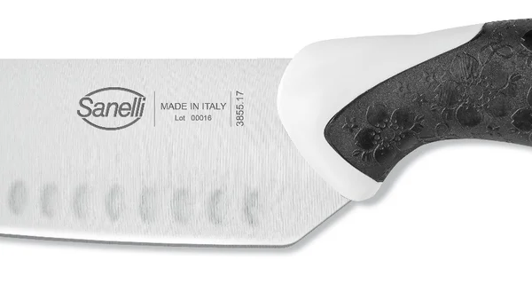 Sanelli Coltello Santoku Olivato Cm.17