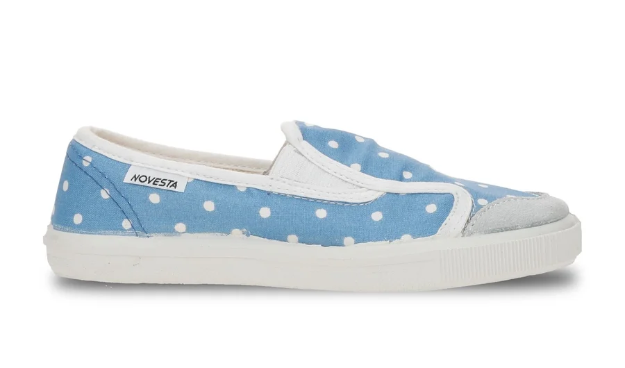 Slip-on Kid Dots Blue