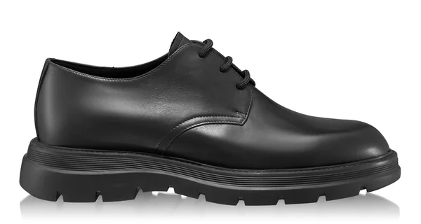 Men Genuine Leather Casual Shoes 7670 Vitello Black