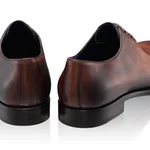 Men Handmade Elegant Shoes 7712 Vitello Brown