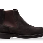 Men Leather Casual Boots  7691 Crosta Brown