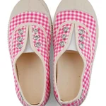 Star Kid Elastic Gingham Pink