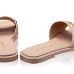 Women Leather Mules 8332 Vitello Nude