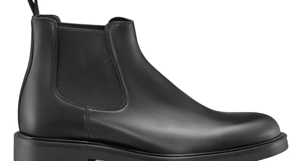 Men Leather Casual Boots 7691 Vitello Black