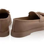 Women Leather Casual Loafers 7517 Vitello Taupe