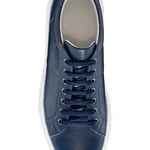 Men genuine leather sports shoes 6897 Vitello Blue