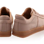 Women Leather Sport Shoes 8066 Bottalato Nude