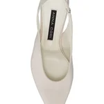 Mid-heel Slingback Pumps 8502 Vitello Avorio