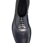 Men Natural Leather Shoes 7343 Vitello Blue