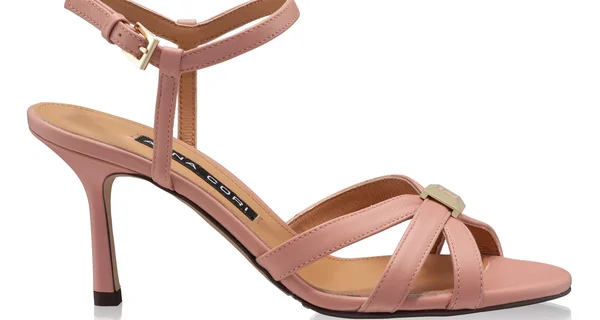 Women Leather Sandals 8119 Vitello Fard