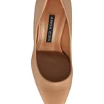 High-heel Pointed Toe Pumps 8026 Vitello Cappuccino