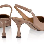 Mid-heel Slingback Pumps 5728 Lac Nude