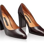 Women elegant shoes 8242 Vitello Brown