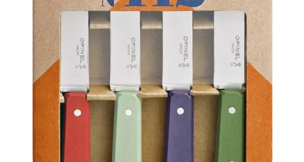 Coffret de 4 Couteaux N°112 Couleurs Paysage