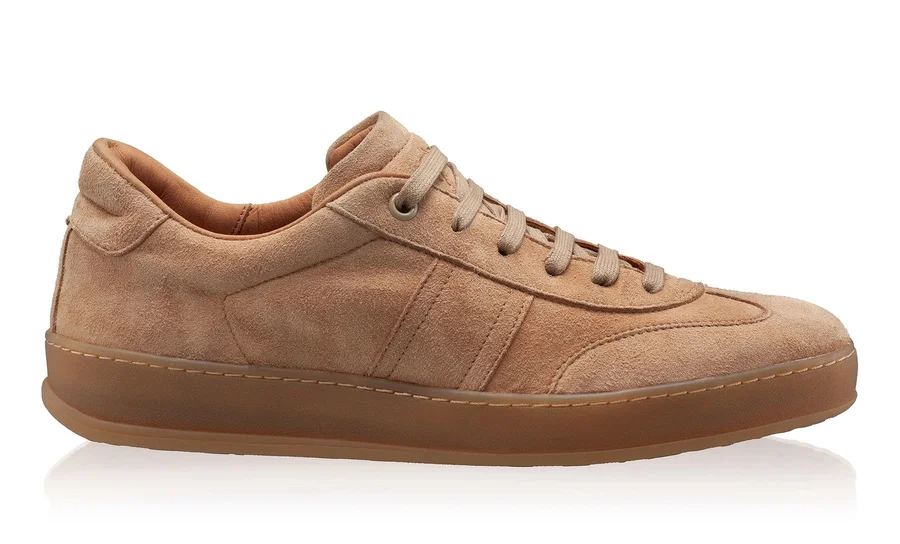 Women leather sport shoes 8066 Camoscio Biscotto
