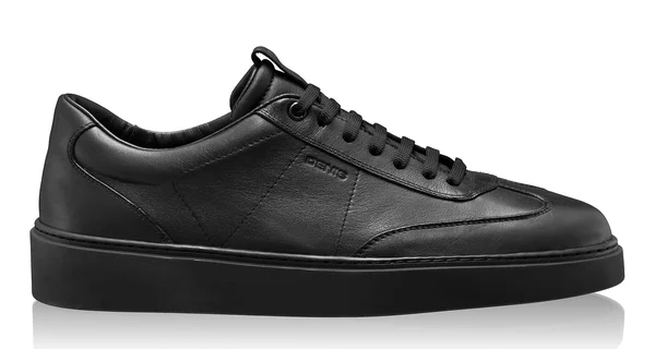 Men Leather Sport Shoes 7610 Bottalato Black