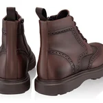 Men leather boots 7679 Vitello T.Moro