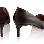 Mid-heel Pointed Toe Pumps 8220 Vitello T.Moro
