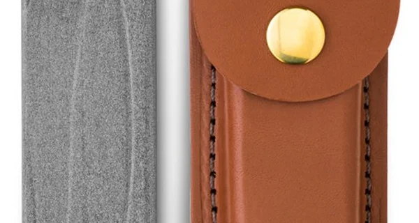 Marttiini Sharpening Stone (leather sheath)