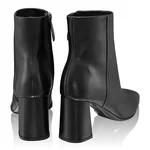 Leather Ankle Boots 7963 Vitello Black