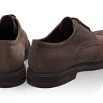 Men Suede Leather Loafers 7664 Crosta T. Moro