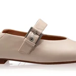 Women Ballerina Flats 7824 Nappa Beige