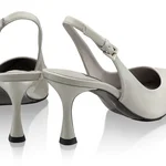 Mid-heel Slingback Pumps 5728 Lac Gray