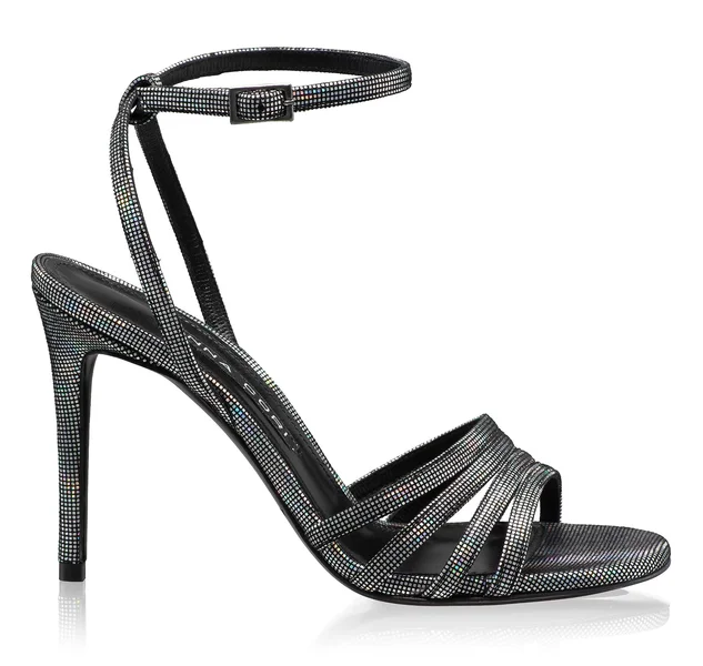 Women Leather Sandals 8443 Camoscio Stamp Multicolor