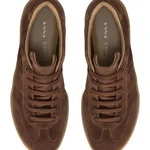 Women Leather Sport Shoes 8066 Crosta Tabacco