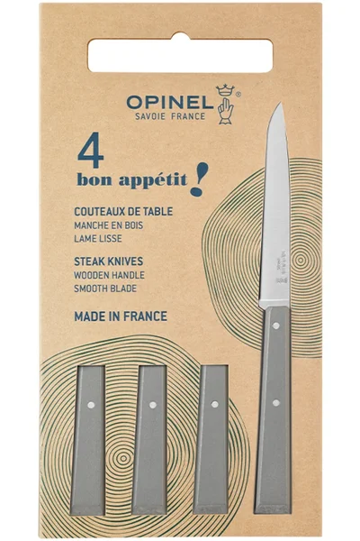 Coffret de 4 couteaux de table N°125 Bon Appétit Gris