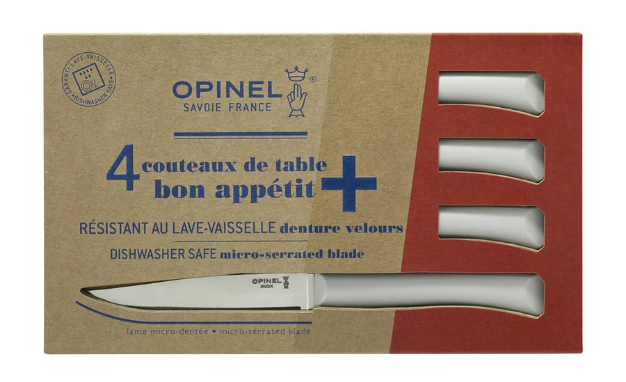 Coffret de 4 couteaux de table Bon Appétit + Nuage