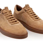 Men Suede Leather Sport Shoes 7610 Crosta Crema