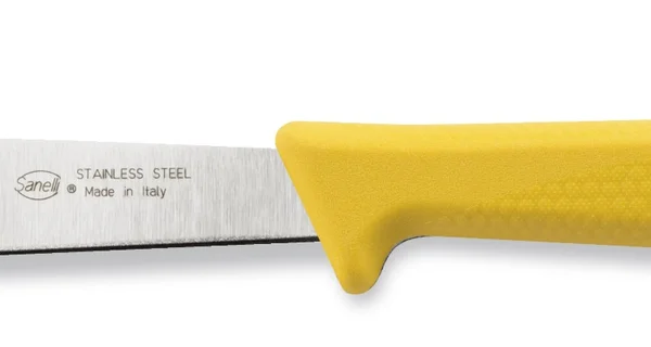 Sanelli Coltello Formaggio 2 Punte Giallo