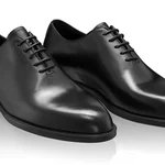 Classic Men Leather Shoes 7348 Vitello Black