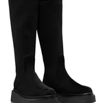 Women Suede Leather Boots 7937 Camoscio Black