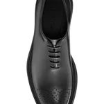 Men Genuine Leather Elegant Shoes 7657 Vitello Black