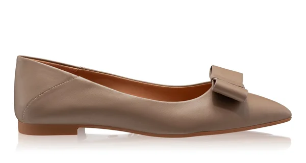 Women Casual Leather Shoes 7518 Vitello Taupe